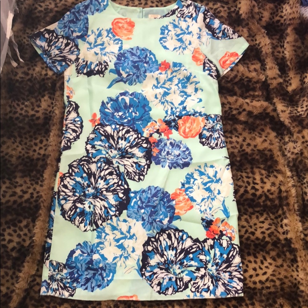J Crew Floral Dress